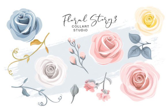 Download Flowers Clip Art, Leaves, Floral Images - Floral images Collection