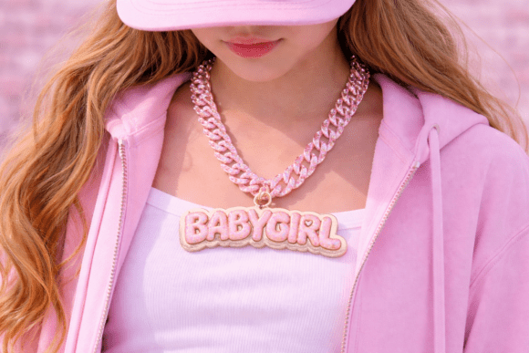 Download Baby Girl Pendant STL | Cute Babygirl - Baby girl Collection